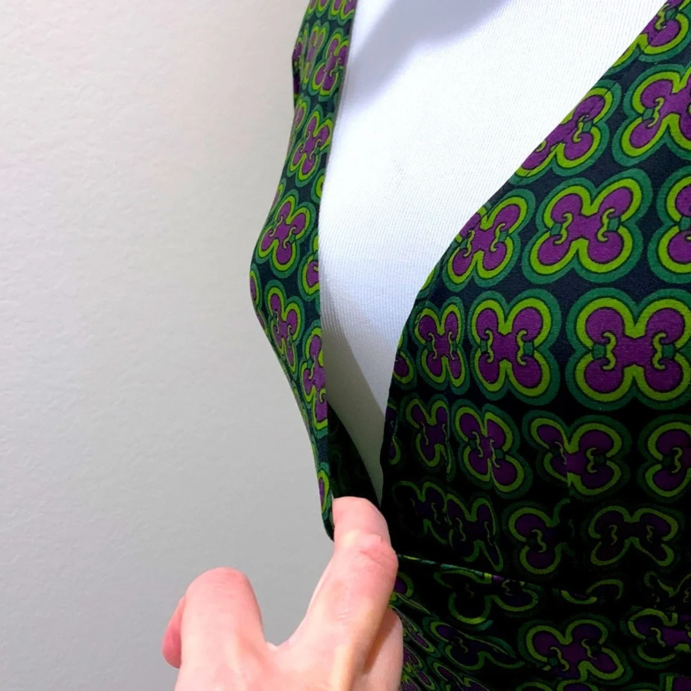 London Times Faux Wrap Dress - Picture 14 of 16